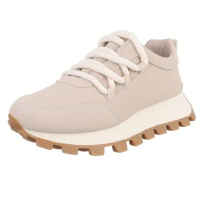Sneakers Low für Damen in Beige