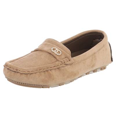 Slipper für Damen in Hellbraun