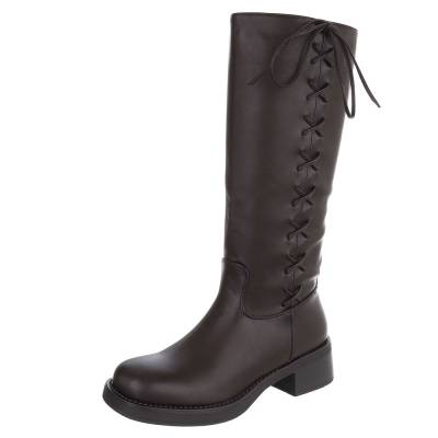 Klassische Stiefel für Damen in Braun