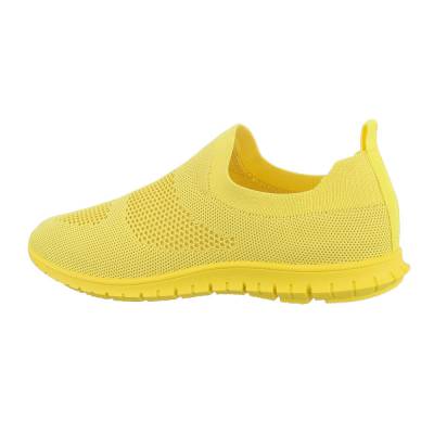 Sneakers low für Damen in Gelb