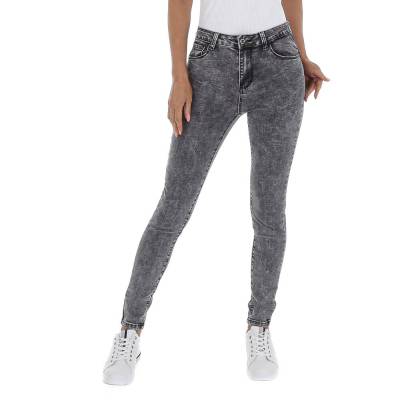 Skinny Jeans für Damen in Grau