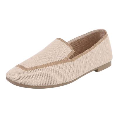 Loafers for women in beige