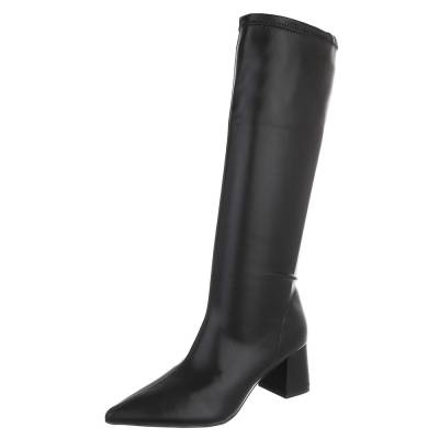 Classic boots for women in black and gray