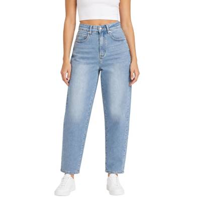 Relaxed fit jeans for women in blue