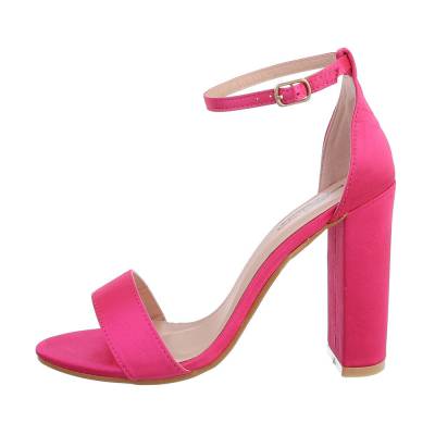 High-Heel Sandaletten für Damen in Pink