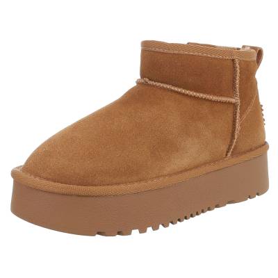 Snowboots für Damen in Camel