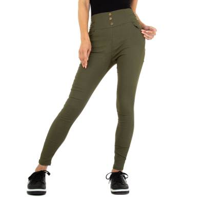 Skinny-Hose für Damen in Grün