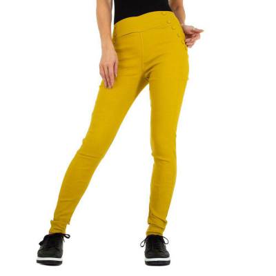 Skinny-Hose für Damen in Gelb