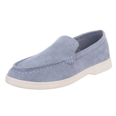 Loafers for women in light-blue