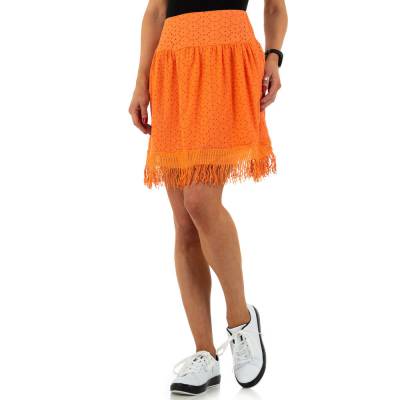 Minirock für Damen in Orange