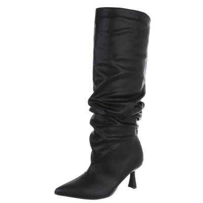 Klassische Stiefel für Damen in Schwarz