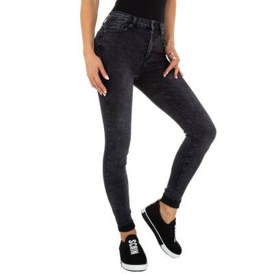Skinny Jeans für Damen in Schwarz