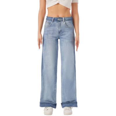 Relaxed Fit Jeans für Damen in Blau