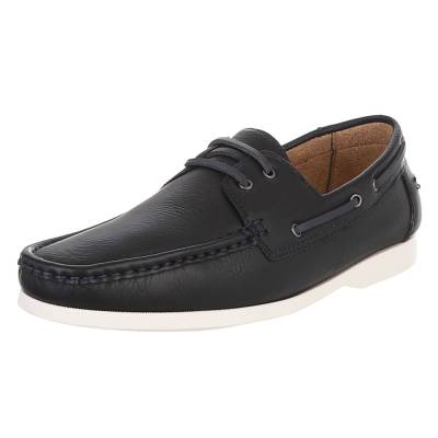 Lace-ups for men in dark-blue