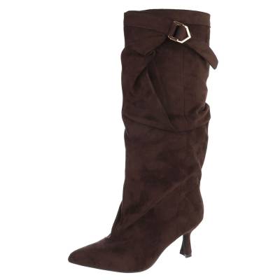 Classic boots for women in brown