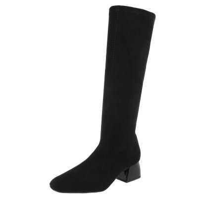 Klassische Stiefel für Damen in Schwarz
